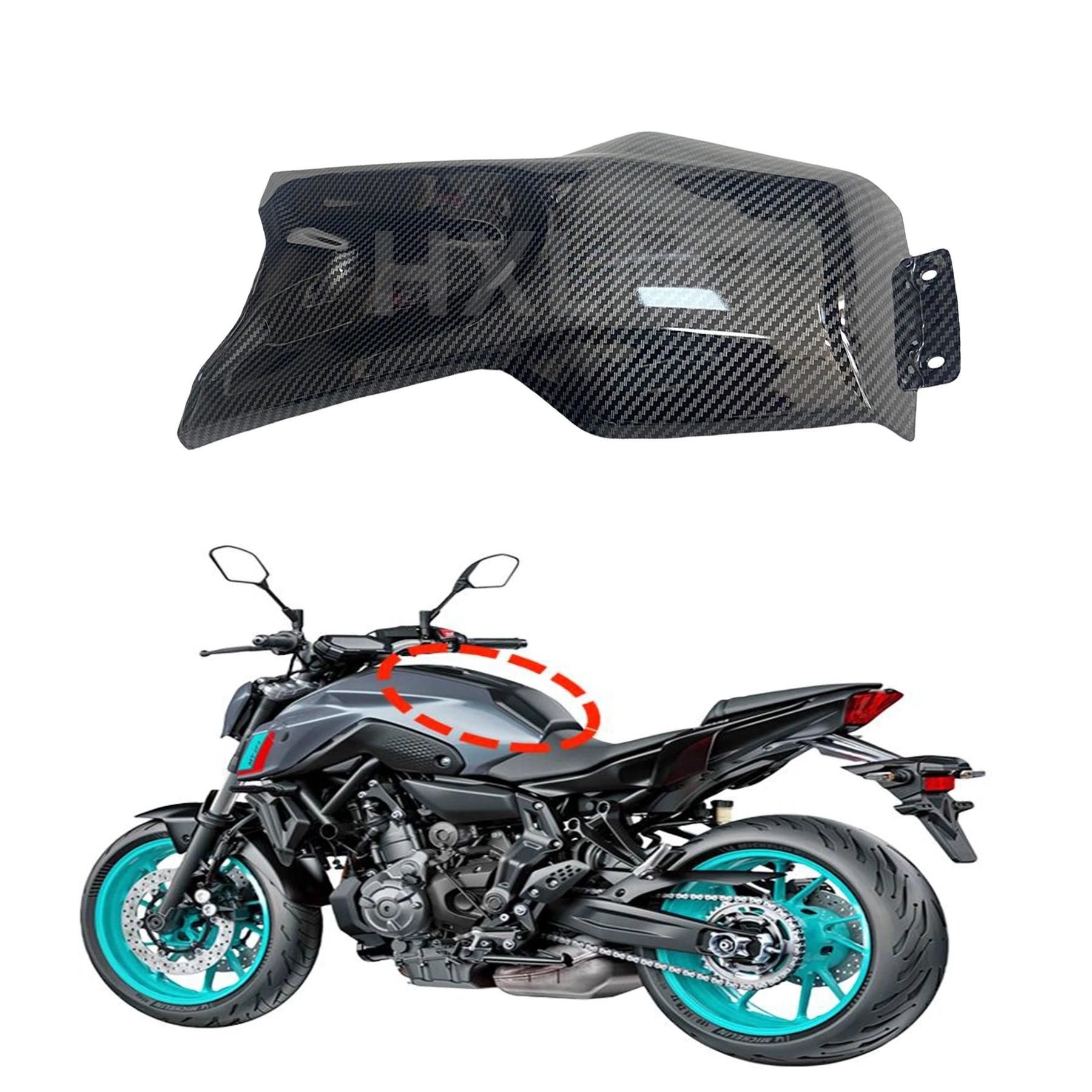 Motorcycle Gas Tank Shell Fairing Fit For YAMAHA MT-07 MT 07 MT07 2021 2022 2023 FZ 07 FZ-07 FZ07 Fuel Tank Lower Panels Fairing HXLMOTOR