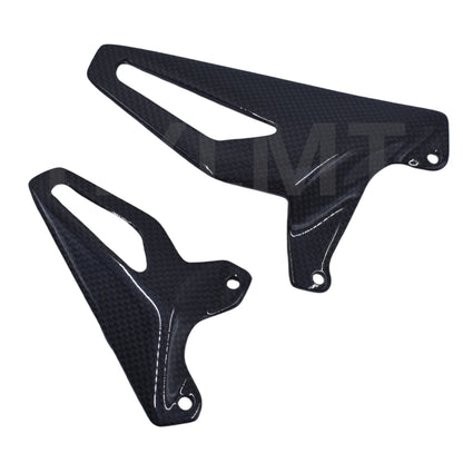 For DUCATI Streetfighter V2 V4/S 2018-2023 NEW Carbon Fiber Accessories Motorcycle Heel Guard Protector Foot Wing Rearset HXLMOTOR