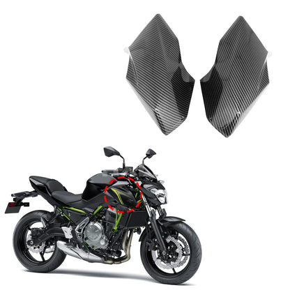 For Kawasaki Z650 Z 650 2020 2021 2022 2023 Motorcycle Gas Tank Fuel Tank Side Trim Cover Panel Motor Fairing Protect Cowl HXLMOTOR