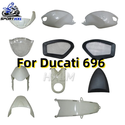 For DUCATI Monster 696 2009 2010 2011 2012 2013 2014 2015 Full Bodywork Fairing Kits Motorcyle Full Set Shell Cover HXLMOTOR