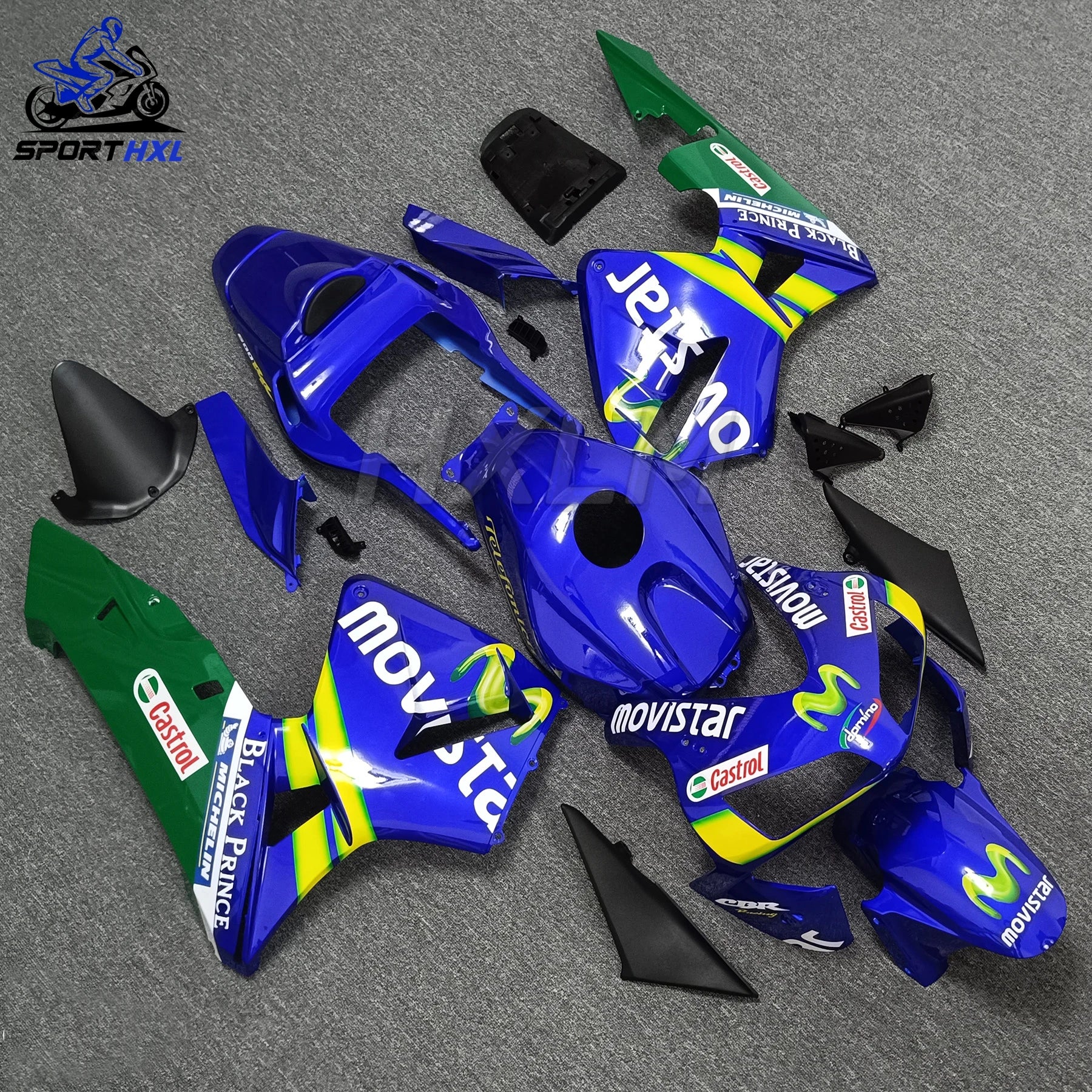 For HONDA CBR600RR CBR 600RR CBR 600 RR F5 2003 - 2004 Motorcycle fairing body kit ABS injection molding Accessories - HXLMOTOR