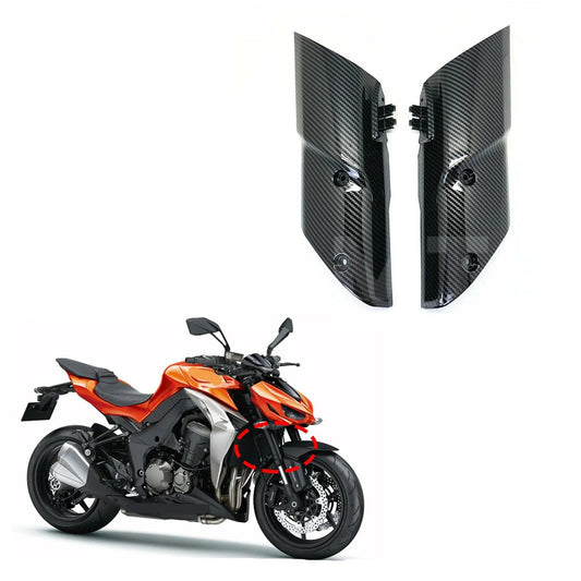 Motorcycle Front Side Panel Fender Fork Cover Fairing Cowl Fairing Cowling Mudguard For KAWASAKI Z1000 2010 2011 2012 2013 HXLMOTOR