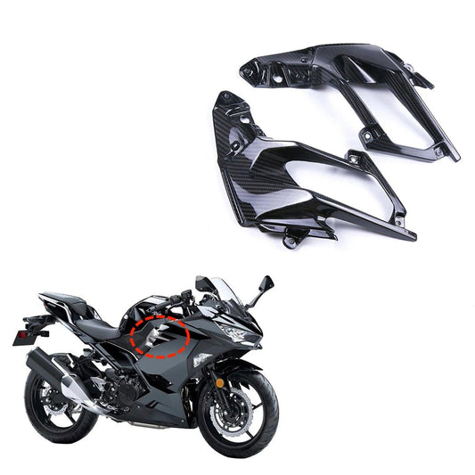 Motorcycle Front Upper Cover Frame Side Panel Fairing For Kawasaki Ninja 400 NINJA250 2018 2019 2020 2021 2022 Accessories HXLMOTOR