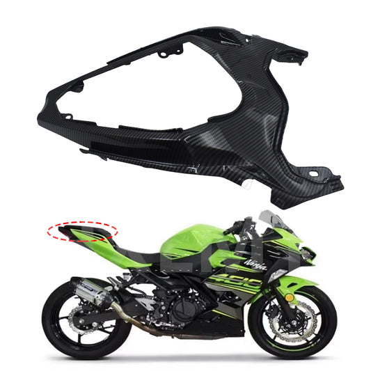 For KAWASAKI Ninja400 400R EX400 2018 2019 2020 2021 2022 2023 Rear Tail Side Cover Fairing Seat Cushion Panel Cover HXLMOTOR