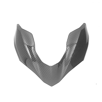 Z900 Carbon Upper Front Headlight Fairing Beak Nose Cone Extension Cowl Winglet Wing Cover Fit For Kawasaki Z 900 2017 2018 2019 HXLMOTOR