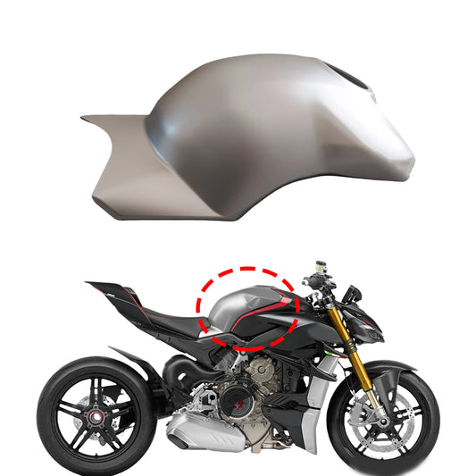 Motorcycle Front Full Fuel Tank Cover Protector Fairing For DUCATI Panigale V4 V4S V4R Streetfighter 2022 2023 Accessories HXLMOTOR