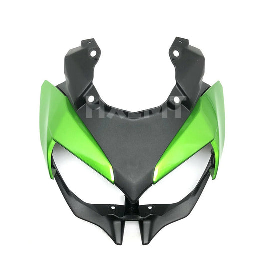 Motorcycle Front Headlight Upper Side Cover Head Cowl Nose Fairing For Kawasaki Z650 2020 2021 2022 Z 650 Accessories HXLMOTOR