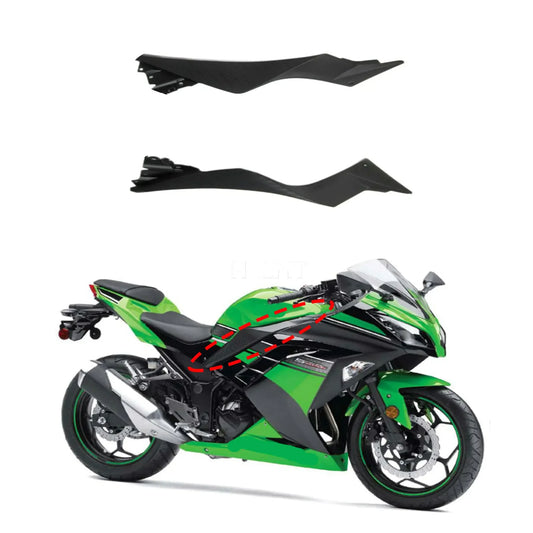 Motorcycle Tank Side Covers Panels Gas Fairing Fit For Kawasaki Ninja 300 EX300 2013-2016 HXLMOTOR