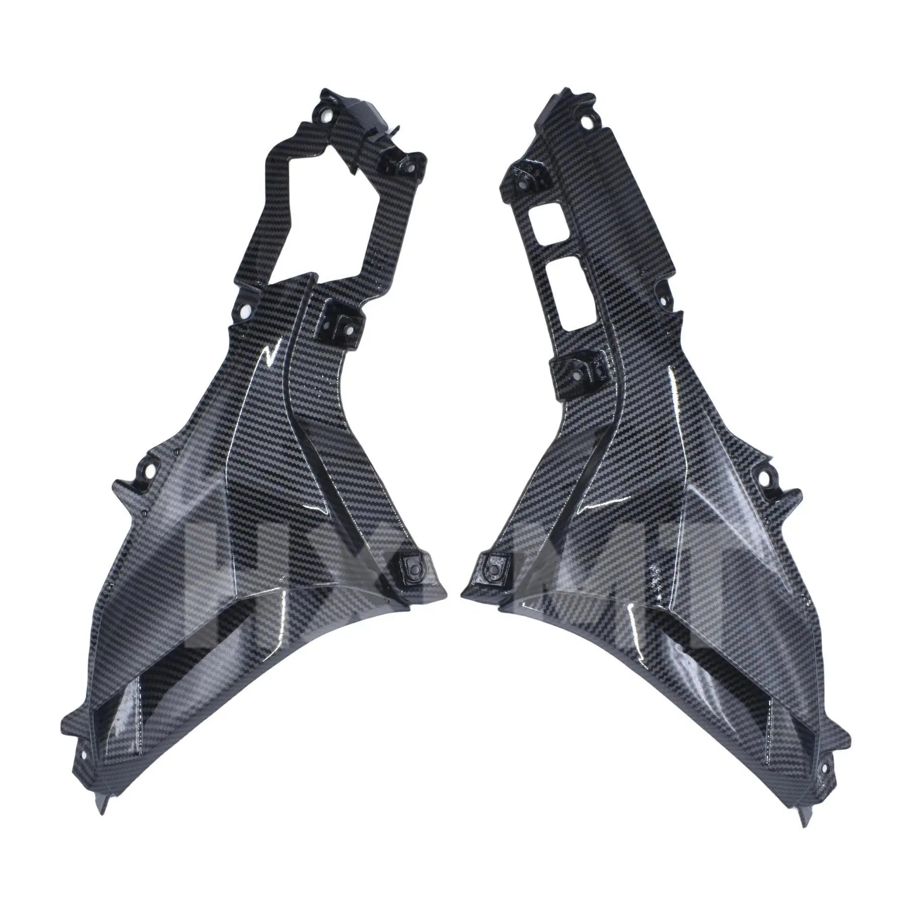 ZX250 2023 Motorcycle Side Cover Lower Shield Panel Guard ZX25R ZX-25R zx25r Carbon Fiber Side Panel Protector Accessories HXLMOTOR