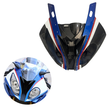 Front Upper Fairing Headlight Cowl Nose Panlel Fit For BMW S1000RR 2015 2016 2017 2018 Front Cover Fairings Motorcycle Accessory HXLMOTOR