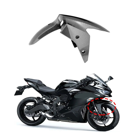 Fit For KAWASAKI ZX-4R ZX25R ZX-25R 2020-2023 Carbon Fiber Paint Front Tire Fender Mud Hugger Fairing HXLMOTOR