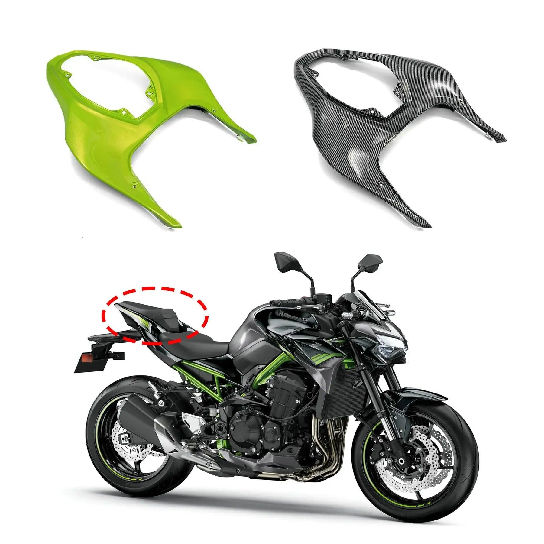 New Z900 Motorcycle Accessories Rear Seat Cover Side Panel Guard Fairing Cowl Ducktail Fit For Kawasaki Z900 2017-2020 2021 2022 HXLMOTOR