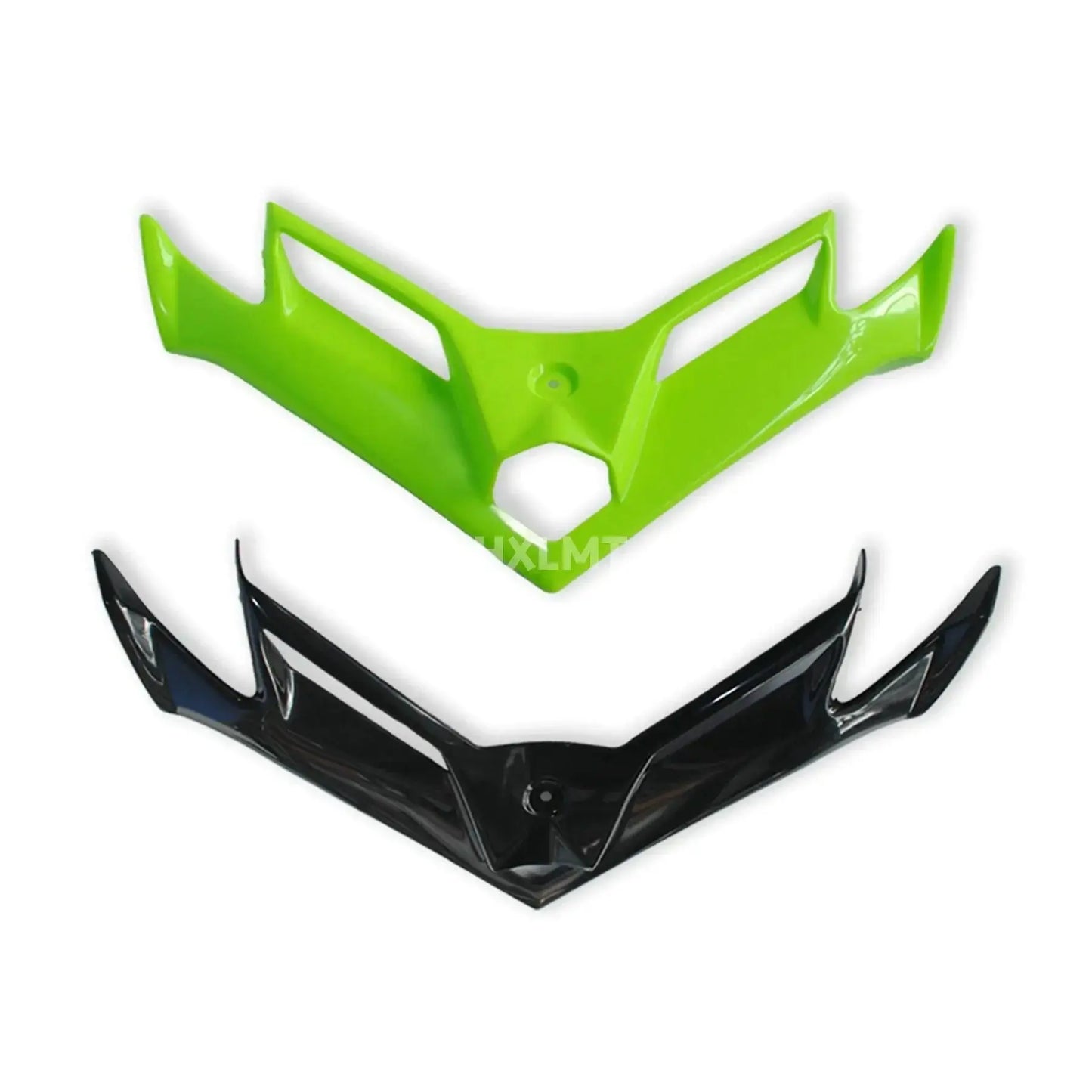 Motorcycle Winglet Aerodynamic Wing Kit Spoiler Motor Accessories For Kawasaki Ninja 300 Ninja250 NINJA300/250 EX300 2013-2017 - HXLMOTOR