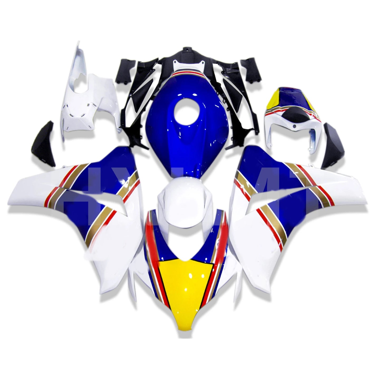 For HONDA CBR 1000RR 08 09 10 11 Cool Fairing Kit CBR 1000 RR 2008 2009 2010 2011 Motorcycle Fairings ABS Injection - HXLMOTOR