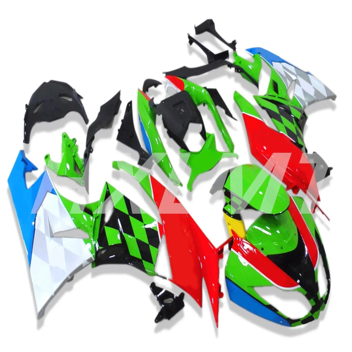 For KAWASAKI ZX-6R 09 10 11 12 Ninja ZX6R 636 2009 2010 2011 2012 Motorcycle Accessories Bodywork Set Injection ABS Fairing HXLMOTOR