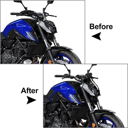 For YAMAHA MT-07 MT07 MT 07 2021 2022 2023 2024 Motorcycle Accessories Windshield Windscreen Windproof Wind Screen Deflector HXLMOTOR