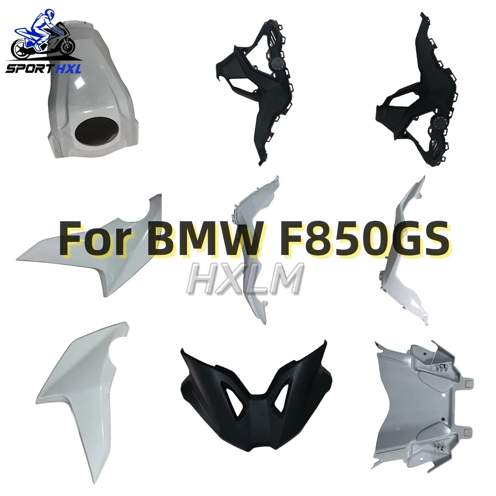 Free Custom Motorcycle Fairings Kit For BMW F850GS 19 Plastic Shell Whole White Bodywork Set 2019 HXLMOTOR