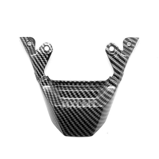 Motorcycle Carbon Fiber Pattern Rear Seat Tail Light Cover Fairing Cowl Fit For KAWASAKI ZX6R ZX-6R 2019 2020 2021 HXLMOTOR