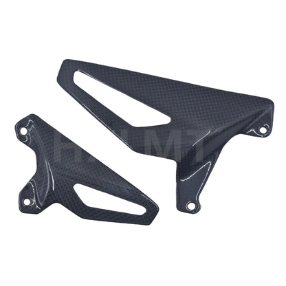 Motorcycl Carbon Fiber Heel Guard Foot Peg Protector For Ducati Streetfighter v2 Ducati Streetfighter V4 V4S 2020 2021 2022 HXLMOTOR