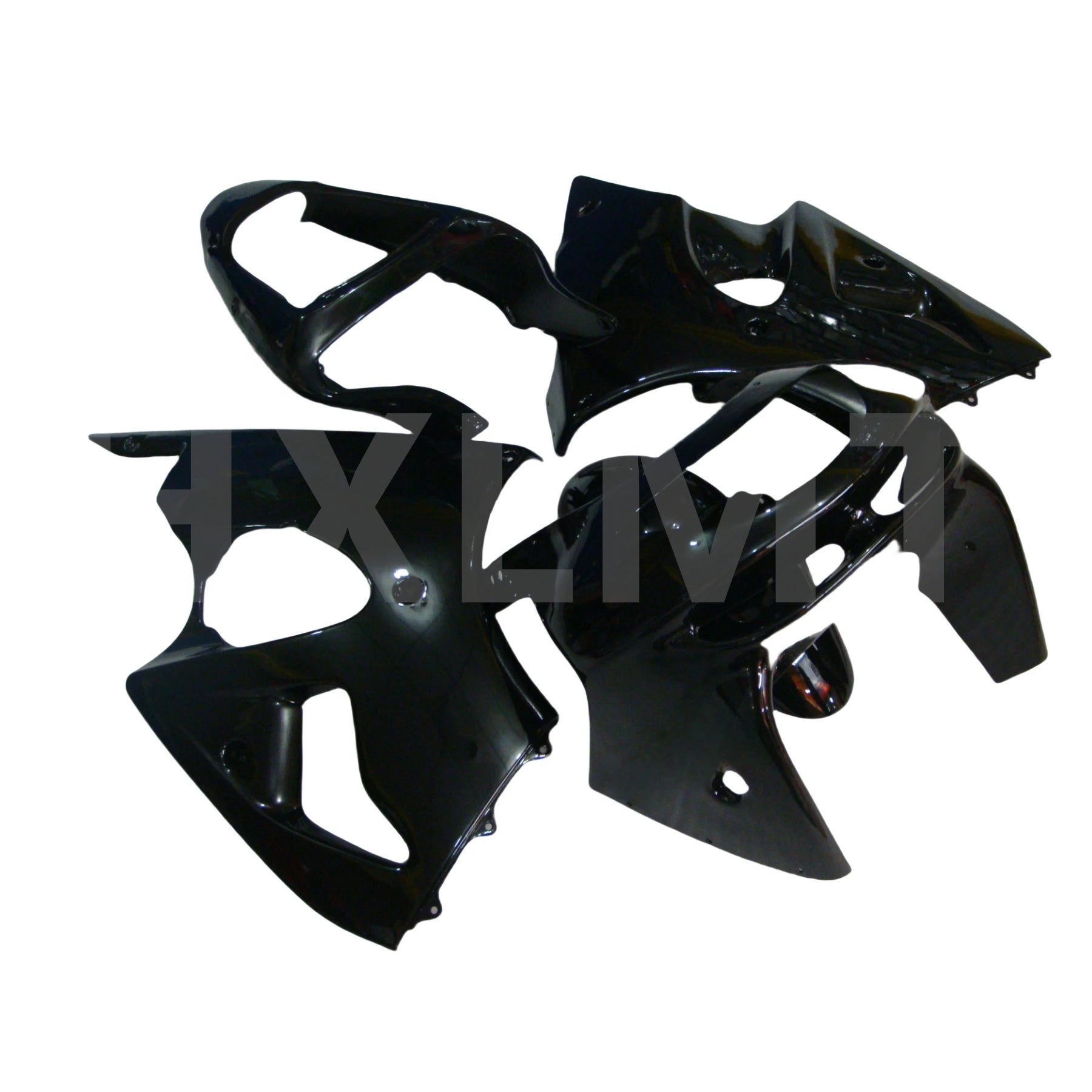 Upgrade for KAWASAKI Ninja 1998 1999 ZX-9R fairing kits ABS plastic sports fairings kit 98 99 ZX9R full black parts HXLMOTOR