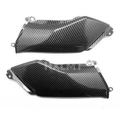 For Kawasaki Z900 Carbon Fiber Gas Tank Side Cover Fairing Front SIde Trim Panels Fit Z 900 2017 2018 2019 2020 2022 2023 HXLMOTOR