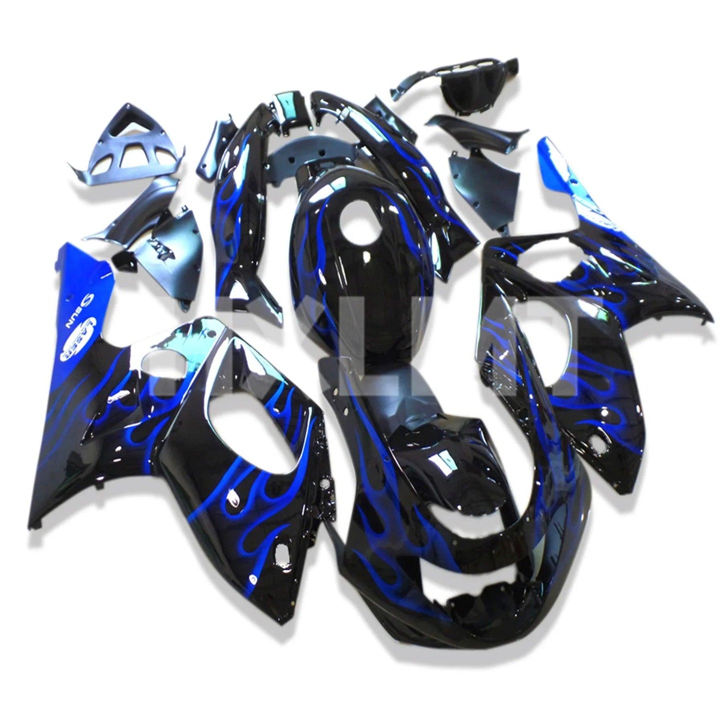 Bodywork Kit Fit for YZF-600 R6 2001 2002 2003 2004 2005 2006 2007 Blue White Fairings 97 98 99 YZF R6 Fairing Kits HXLMOTOR