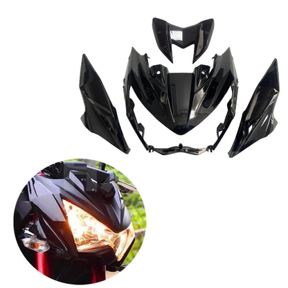 Z800 Front Head Cowl Upper Nose Fairing Motorcycle High Quality Headlight Cover For Kawasaki Z 800 2013-2016 ABS Injection HXLMOTOR