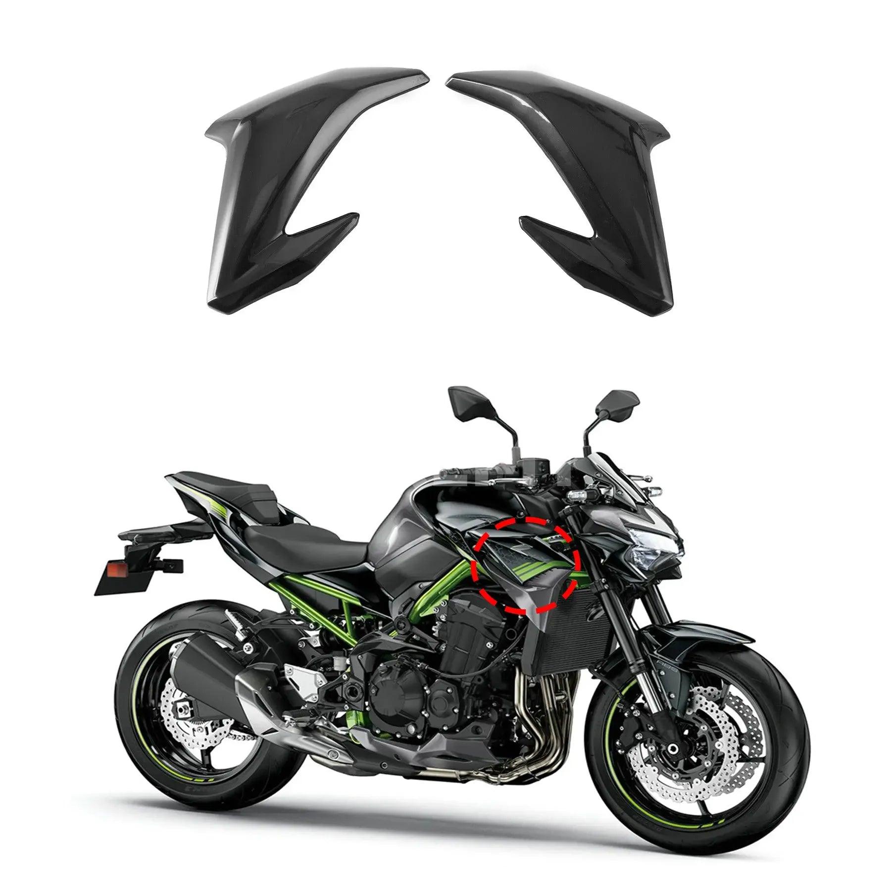 Z900 Accessories Gas Tank Side Trim Cover Panel Fairing Cowl Protect Fit For Kawasaki Z-900 2017 2018 2019 Z 900 Motor Fairing HXLMOTOR