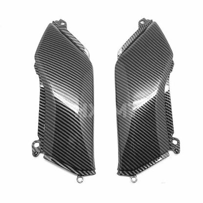 For Kawasaki Z900 Carbon Fiber Gas Tank Side Cover Fairing Front SIde Trim Panels Fit Z 900 2017 2018 2019 2020 2022 2023 HXLMOTOR