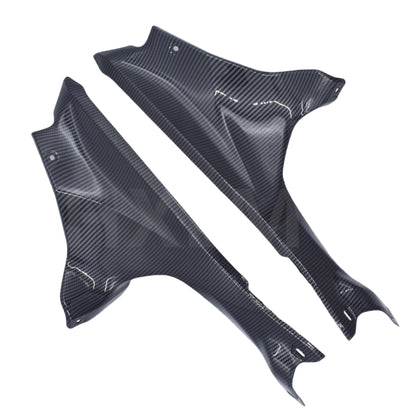 For YAMAHA YZF-R7 R7 2021 2022 Pure Dry Carbon Fiber Winglets Parts Fairing Fenders Panels Cover Kits Cowl Accessories HXLMOTOR