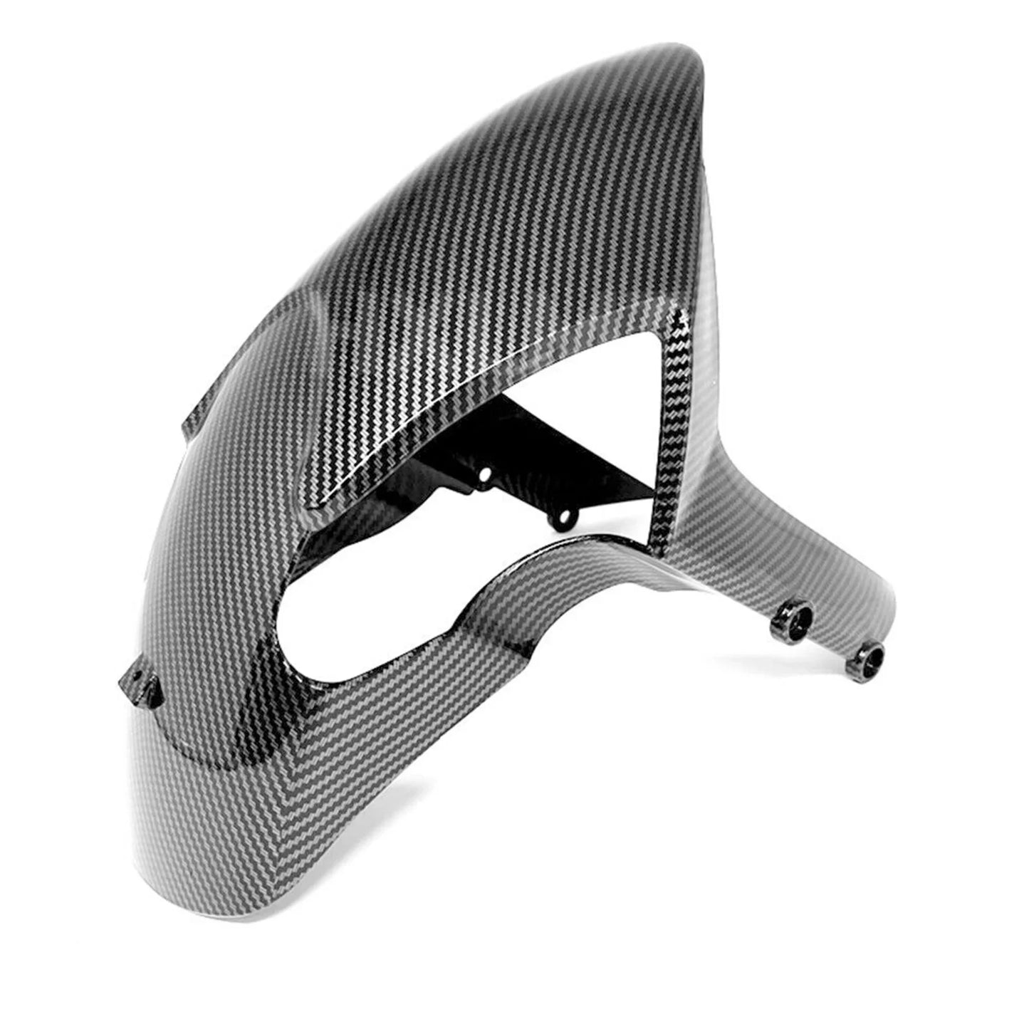 Carbon fiber Motorcycle Front Fender Splash Mud Dust Guard Mudguard Cover For DUCATI EVO Monster 696 796 1100 HXLMOTOR