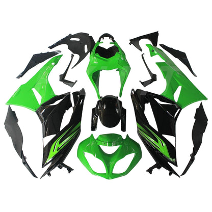 ZX6R 636 09 10 Upper Front Fairing Cowl Nose For Kawasaki ZX6R ZX-6R 2009 2010 Motorcycle Accessories HXLMOTOR