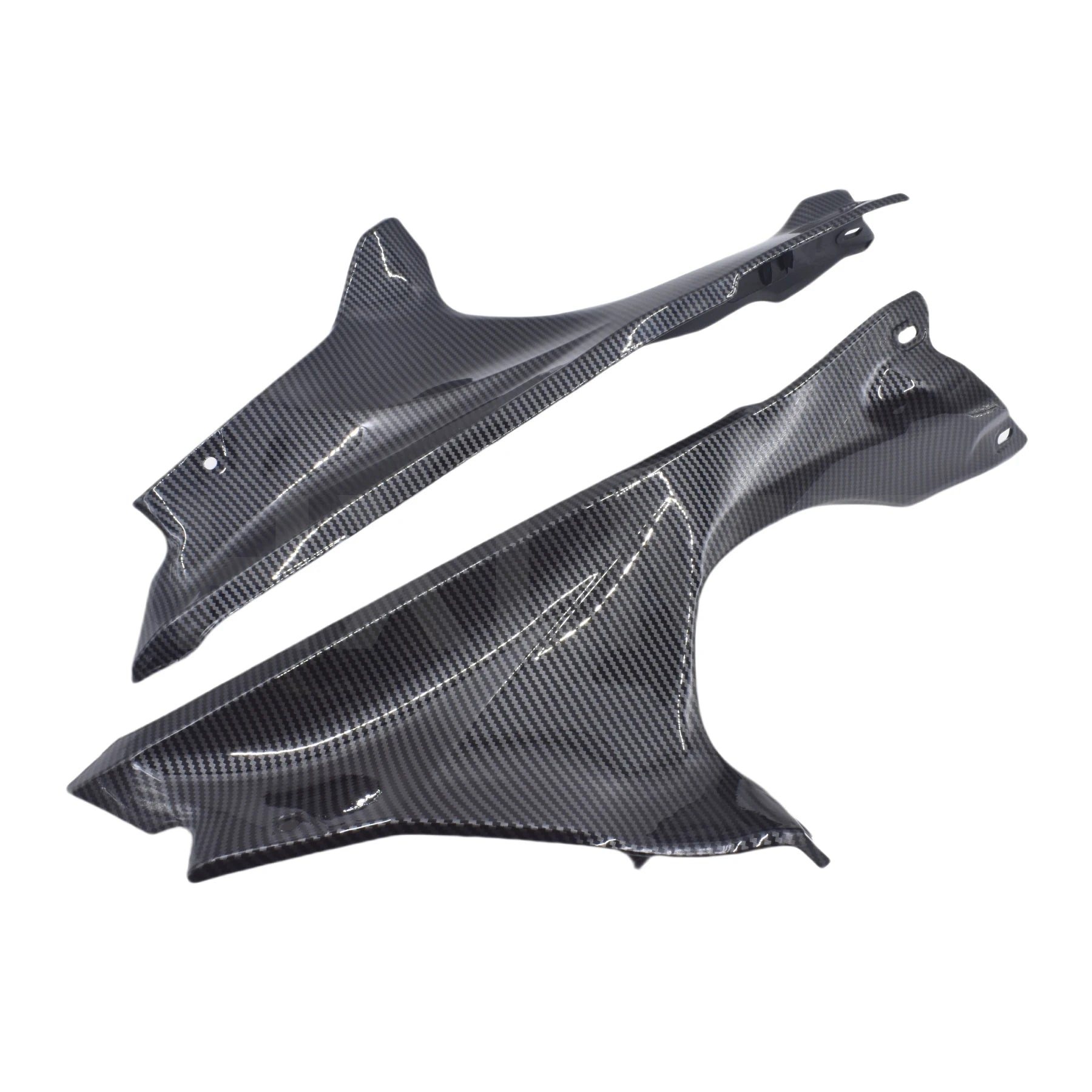 For YAMAHA YZF-R7 R7 2021 2022 Pure Dry Carbon Fiber Winglets Parts Fairing Fenders Panels Cover Kits Cowl Accessories HXLMOTOR