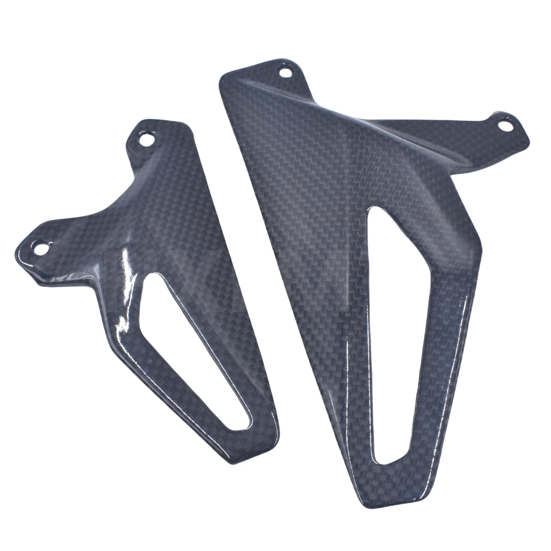 Motorcycl Carbon Fiber Heel Guard Foot Peg Protector For Ducati Streetfighter v2 Ducati Streetfighter V4 V4S 2020 2021 2022 HXLMOTOR