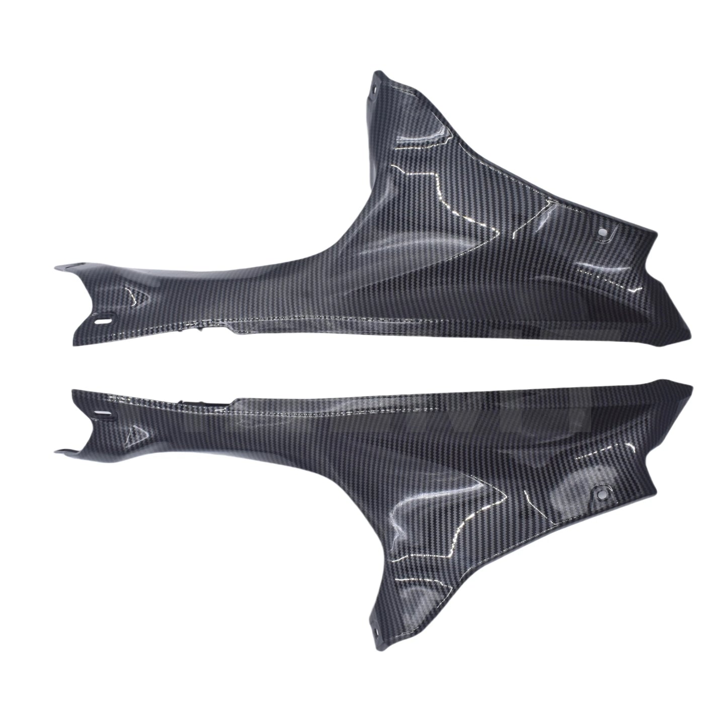 For YAMAHA YZF-R7 R7 2021 2022 Pure Dry Carbon Fiber Winglets Parts Fairing Fenders Panels Cover Kits Cowl Accessories HXLMOTOR